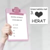 Acrimet Clipboard Memo Size 9 1/4" x 6 3/8" Premium Metal Clip (Plastic) (Clear Pink Color) (6 Pack) - Image 4 of 0