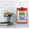 Acrimet Clipboard Memo Size (9 1/4" x 6 1/3") Premium Metal Clip (Plastic) (Clear Red Color) (6 - Pack) Code 120.3 - Image 5 of 0