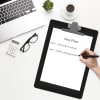 Acrimet Clipboard Letter Size A4 (13 3/8” x 9 7/16”) Premium Metal Clip with Side Rulers (Plastic) (Black Color) (6 Pack) - Image 4 of 0