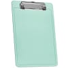 Acrimet Clipboard Memo Size A5 (9 1/4" x 6 5/16") Low Profile Clip (Plastic) (Clear Green Color) (3 Pack) - Image 2 of 0