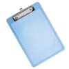 Acrimet Clipboard Memo Size A5 (9 1/4" x 6 5/16") Low Profile Clip (Plastic) (Clear Blue Color) (6 Pack) - Image 5 of 0
