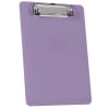 Acrimet Clipboard Memo Size A5 (9 1/4" x 6 5/16") Low Profile Clip (Plastic) (Solid Purple Color) (6 Pack) - Image 2 of 0