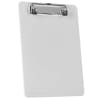 Acrimet Clipboard Memo Size A5 (9 1/4" X 6 5/16") Low Profile Clip (Plastic) (White Color) (6 Pack) - Image 3 of 0