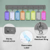 Acrimet Key Tag Rack w/ 8 Keyring Tags 2-Pack (Assorted Colors) Code 143.0 - Image 3 of 0