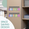 Acrimet Key Tag Rack w/ 8 Keyring Tags 2-Pack (Assorted Colors) Code 143.0 - Image 5 of 0