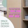 Acrimet Key Tag Rack w/8 Keyring Tags 2-Pack (Pink Color) Code 143.5 - Image 5 of 0