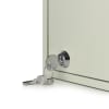 Acrimet Key Cabinet Organizer 96 Positions with Lock (Wall Mount) (96 Multicolored Tags Included) (Beige Cabinet) - Image 4 of 0