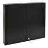 Acrimet Key Cabinet Organizer 64 Positions with Lock (Wall Mount) (64 Smoke Tags Included) (Black Cabinet) - Image 2 of 0