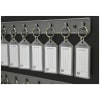Acrimet Key Cabinet Organizer 64 Positions with Lock (Wall Mount) (64 Smoke Tags Included) (Black Cabinet) - Image 3 of 0