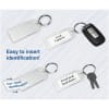 Premium Key Tag 3â€³ Crystal Color (50 Pack) (With Ring) Code 208.7 - Image 3 of 0