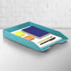 Acrimet Stackable Letter Tray (Solid Green Color) (1 Unit) - Image 4 of 0