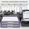 Acrimet Stackable Letter Tray 2 Tier Side Load Plastic Desktop File Organizer (Solid Purple Color) Code.218.L.O - Image 5 of 0