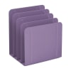 Acrimet Desk Metal File Sorter 4 Compartments (Purple Color) 223.3 - Image 1 of 0