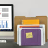 Acrimet Desk Metal File Sorter 4 Compartments (Purple Color) 223.3 - Image 3 of 0
