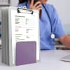 Acrimet Desk Metal File Sorter 4 Compartments (Purple Color) 223.3 - Image 4 of 0
