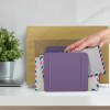 Acrimet Desk Metal File Sorter 4 Compartments (Purple Color) 223.3 - Image 5 of 0