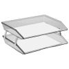 Acrimet Facility 2 Tier Letter Tray (Smoke Color) - Image 2 of 0