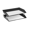 Acrimet Facility 2 Tier Letter Tray (Solid Black Color) Code 253.4 - Image 2 of 0