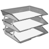 Letter Tray 3 Tiers Triple Smoke Acrimet - Image 2 of 0