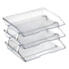 Acrimet Facility 3 Tiers Triple Letter Tray (Clear Crystal Color) Code 255.3 - Image 2 of 0