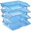Acrimet Facility Letter Tray 4 Tiers (Clear Blue Color) Code 256.2 - Image 1 of 0