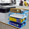 Acrimet Facility Letter Tray 4 Tiers (Clear Blue Color) Code 256.2 - Image 4 of 0