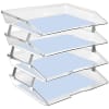 Acrimet Facility Letter Tray 4 Tier (Clear Crystal Color) Code 256.3 - Image 2 of 0