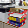 Acrimet Facility Letter Tray 4 Tier (Clear Red Color) Code 256.7 - Image 3 of 0
