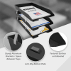 Acrimet Facility 3 Tier Letter Tray Front Load Legal Size (Black Color) Code 259.3 - Image 3 of 0