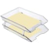 Acrimet Facility 2 Tier Letter Tray Front Load (Clear Crystal Color) Code 263.3 - Image 2 of 0