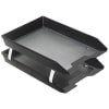 Acrimet Facility 2 Tier Letter Tray Front Load (Solid Black Color) Code 263.4 - Image 1 of 0