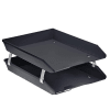 Acrimet Facility 2 Tier Letter Tray Front Load (Solid Black Color) Code 263.4 - Image 2 of 0