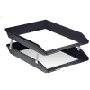 Acrimet Facility 2 Tier Letter Tray Front Load (Solid Black Color) Code 263.4 - Image 3 of 0