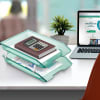 Acrimet Facility 2 Tier Letter Tray Front Load (Clear Green Color) Code 263.5 - Image 3 of 0