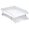 Acrimet Facility 2 Tier Letter Tray Front Load (Solid White Color) Code 263.B.O - Image 1 of 0
