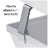Acrimet Facility 2 Tier Letter Tray Front Load (Solid White Color) Code 263.B.O - Image 5 of 0