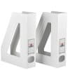 Acrimet Magazine File Holder (White Color) 2 Pack Code 277.7 - Image 1 of 0