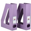 Acrimet Magazine File Holder (Solid Purple Color) 2 Pack Code 277.LO - Image 1 of 0