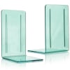 Acrimet Bookends 1 Pair, Clear Plastic Clear Green 290.3 - Image 1 of 0