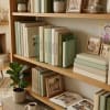 Acrimet Bookends 1 Pair, Clear Plastic Clear Green 290.3 - Image 4 of 0