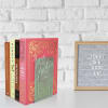 Acrimet Bookends 1 Pair, Clear Plastic Clear Green 290.3 - Image 5 of 0