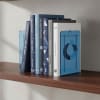 Acrimet Bookends 1 Pair, Clear Plastic Clear Purple 290.4 - Image 4 of 0