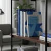 Acrimet Bookends 1 Pair, Clear Plastic Clear Purple 290.4 - Image 5 of 0