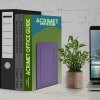 Acrimet Premium Bookends (Purple Color) 1 Pair Code 292.4 - Image 4 of 0