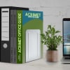 Acrimet Premium Bookends (White Color) 1 Pair Code 292.9 - Image 4 of 0