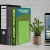 Acrimet Premium Bookends (Green Citrus Color) 1 Pair Code 293.7 - Image 4 of 0