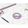 Acrimet 360 degree Protractor Premium (Purple Color) Code 553.3 - Image 3 of 0