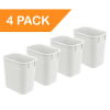 Acrimet Wastebasket 13QT (White Color) 4 - Pack Code 576.5 - Image 1 of 0