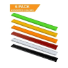 Acrimet Plastic Ruler 12 Inches and 30 cm Heavy Duty (Citric Assorted Color) (6 Pack) - Image 2 of 0