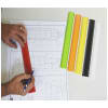 Acrimet Plastic Ruler 12 Inches and 30 cm Heavy Duty (Citric Assorted Color) (6 Pack) - Image 4 of 0